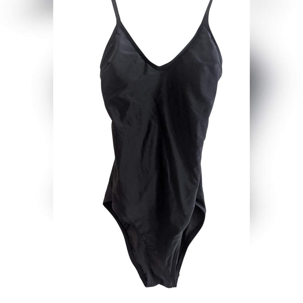 One piece bathing suit shaping control